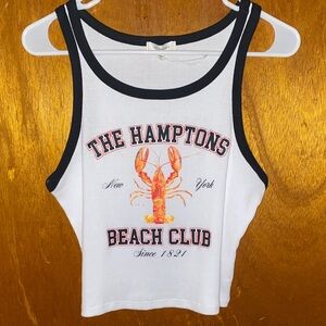 The Hamptons Beach Club Lobster Tank Top